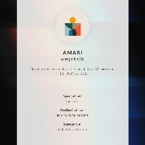 Dekoracyjny plakat ścienny Minimalizm dynamiki