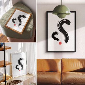 Grafika na ścianę Nowoczesna abstrakcja