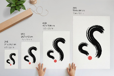 Grafika na ścianę Nowoczesna abstrakcja