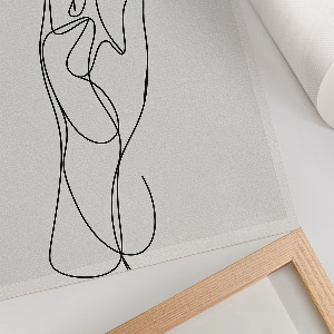 Grafika na ścianę Prosta ręka