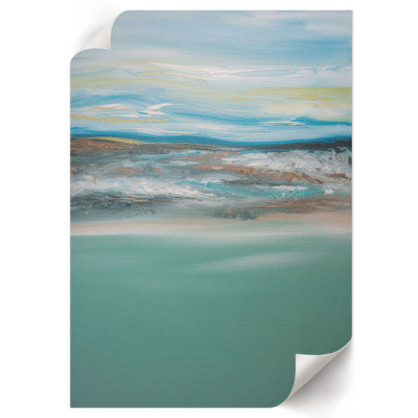 Dekoracyjny plakat ścienny Spokojny pejzaż