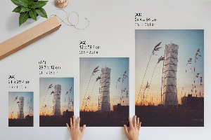 Dekoracyjny plakat ścienny Nowoczesny wieżowiec