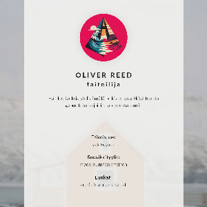 Plakat premium Zimowy pejzaż