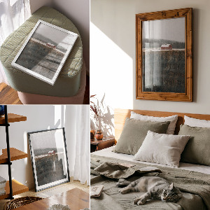 Plakat premium Zimowy pejzaż