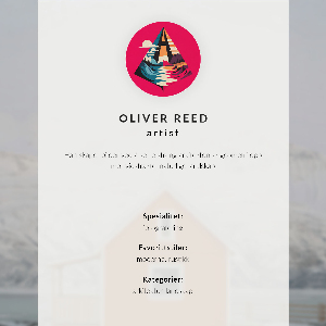 Plakat premium Zimowy pejzaż