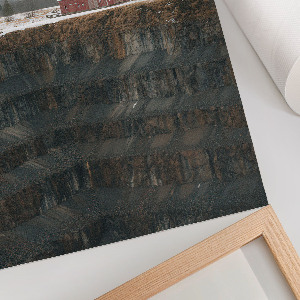 Plakat premium Zimowy pejzaż