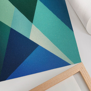 Wydruk na płótnie Geometryczne abstrakcje