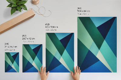 Wydruk na płótnie Geometryczne abstrakcje