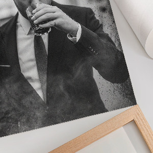 Grafika na ścianę Tajemniczy gentelman