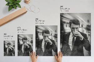 Grafika na ścianę Tajemniczy gentelman