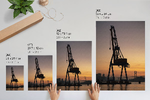 Plakat premium Zachód słońca