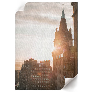 Grafika na ścianę Miejski urok