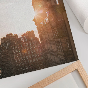 Grafika na ścianę Miejski urok