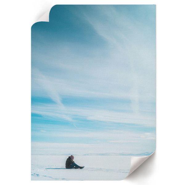 Wydruk na płótnie Zimowy pejzaż