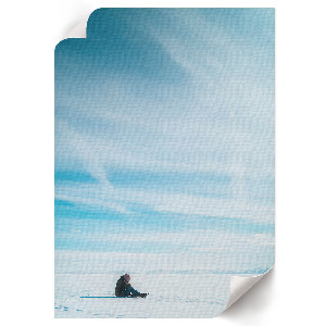 Wydruk na płótnie Zimowy pejzaż