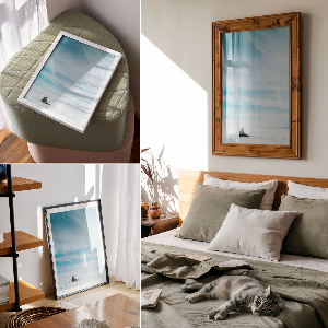 Wydruk na płótnie Zimowy pejzaż