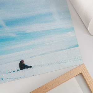 Wydruk na płótnie Zimowy pejzaż