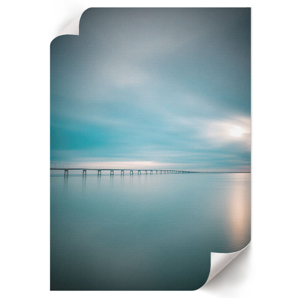 Grafika na ścianę Most wodny