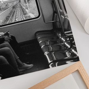 Dekoracyjny plakat ścienny Podróż pociągiem