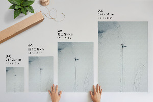 Wydruk na płótnie Zimowy krajobraz