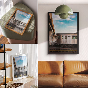 Plakat premium Miejski pejzaż