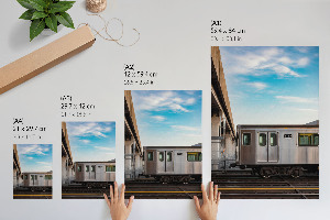 Plakat premium Miejski pejzaż