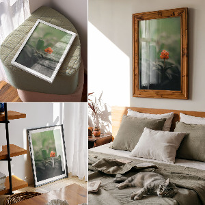 Wydruk na płótnie Pomarańczowe jagody