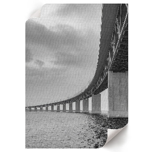 Dekoracyjny plakat ścienny Minimalistyczny most