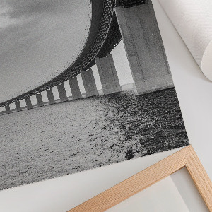 Dekoracyjny plakat ścienny Minimalistyczny most