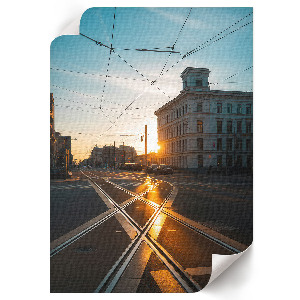 Grafika na ścianę Miejski krajobraz