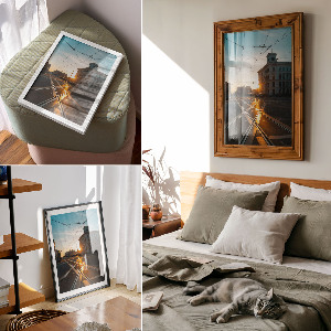 Grafika na ścianę Miejski krajobraz