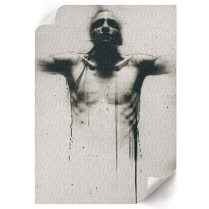 Wydruk na płótnie Mroczna postać