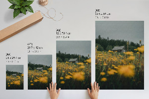 Plakat premium Rustykalna sielanka