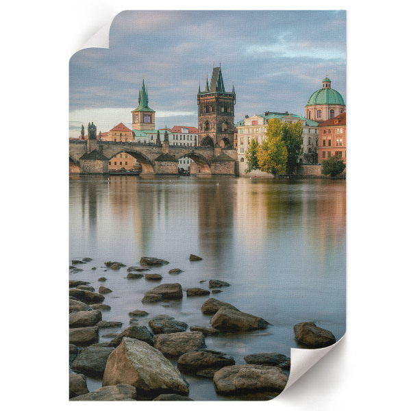 Dekoracyjny plakat ścienny Zabytkowe miasto