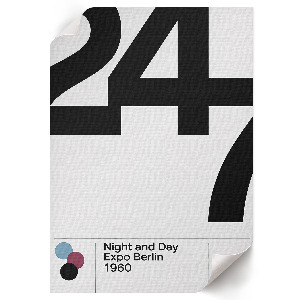 Dekoracyjny plakat ścienny Expo Berlin