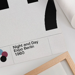 Dekoracyjny plakat ścienny Expo Berlin