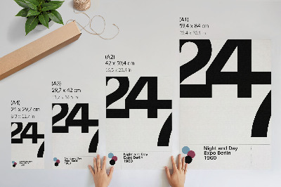 Dekoracyjny plakat ścienny Expo Berlin