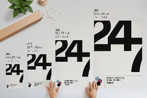 Dekoracyjny plakat ścienny Expo Berlin