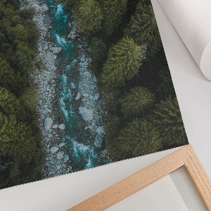 Plakat premium Zielony pejzaż