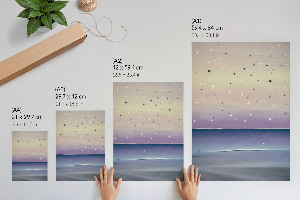 Dekoracyjny plakat ścienny Kosmiczny pejzaż