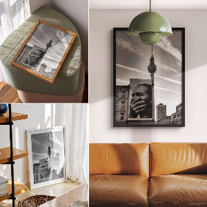 Wydruk na płótnie Miejski billboard