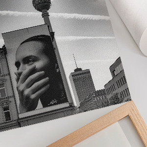 Wydruk na płótnie Miejski billboard