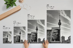 Wydruk na płótnie Miejski billboard