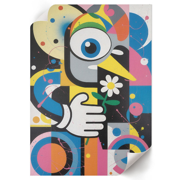 Plakat premium Kolorowy wzór