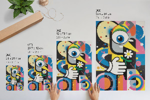 Plakat premium Kolorowy wzór