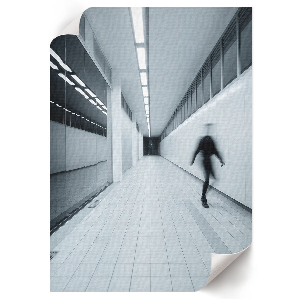 Plakat premium Minimalistyczny korytarz