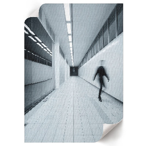 Plakat premium Minimalistyczny korytarz