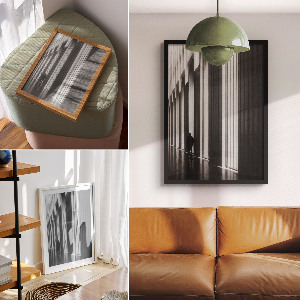 Dekoracyjny plakat ścienny Artystyczna architektura