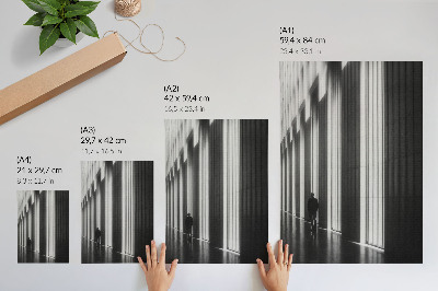 Dekoracyjny plakat ścienny Artystyczna architektura
