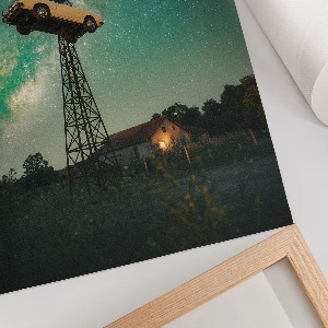 Grafika na ścianę Nocna magia